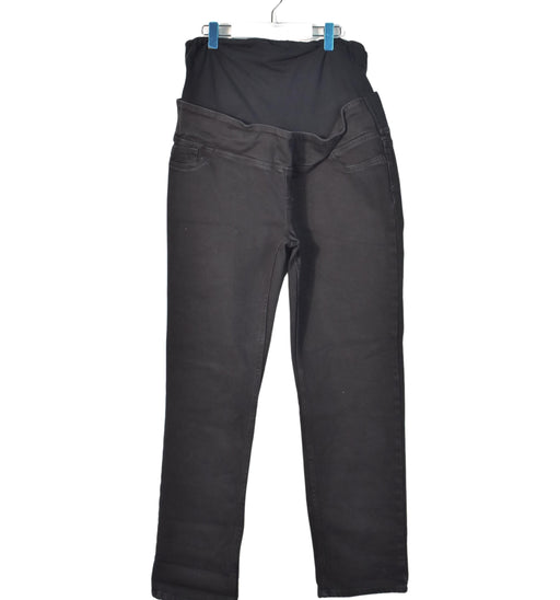 A Black Jeans from Isabella Oliver in size M for maternity. (Front View)
