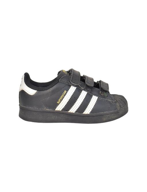 A Black Sneakers from Adidas in size 3T for neutral. (Front View)