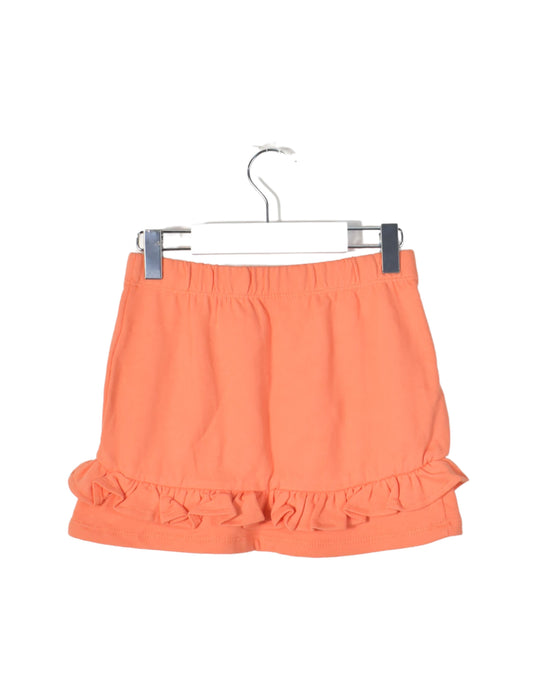 A Orange Short Skirts from Seed in size 7Y for girl. (Back View)