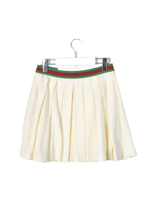 A Ivory Mid Skirts from Gucci in size 10Y for girl. (Back View)