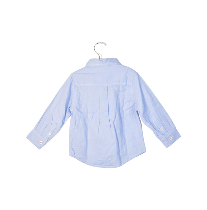 A Blue Shirts from Jacadi in size 2T for boy. (Back View)