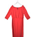 A Red Long Sleeve Dresses from Mothercot in size L for maternity. (Front View)