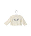 A Beige Cardigans from Chateau de Sable in size 0-3M for girl. (Back View)