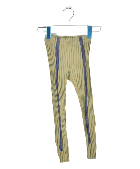 A Green Leggings from Bobo Choses in size 2T for girl. (Front View)