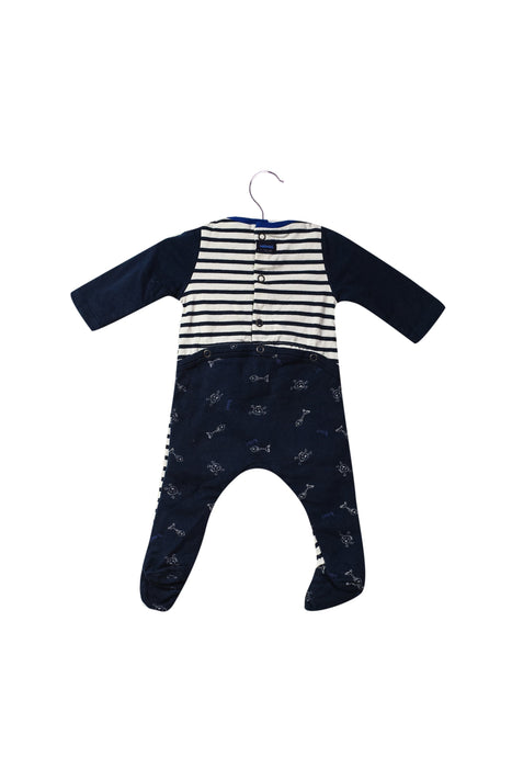 A Navy Long Sleeve Jumpsuits from Catimini in size 6-12M for boy. (Back View)