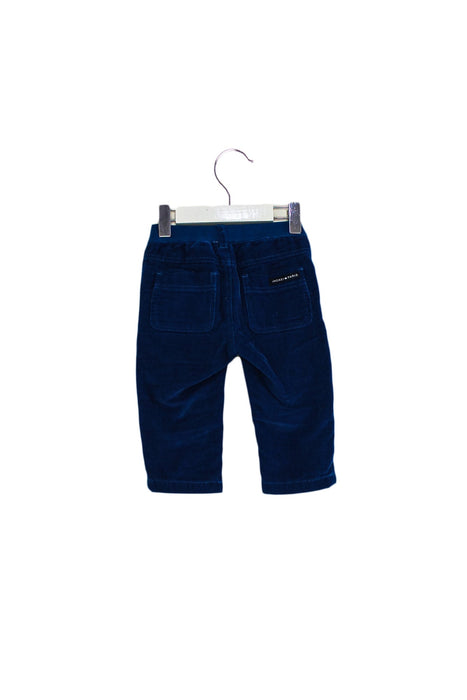 A Blue Casual Pants from Jacadi in size 6-12M for boy. (Back View)