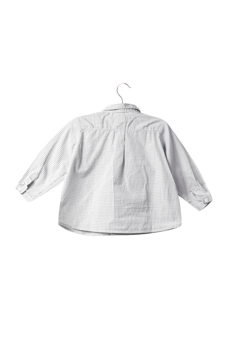 A Navy Shirts from Bonpoint in size 6-12M for boy. (Back View)