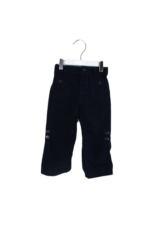 A Navy Casual Pants from Jojo Maman Bébé in size 18-24M for boy. (Front View)
