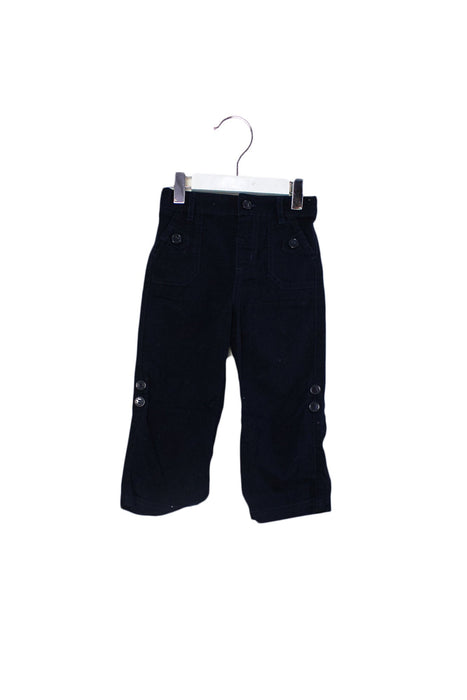 A Navy Casual Pants from Jojo Maman Bébé in size 18-24M for boy. (Back View)