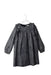 A Black Long Sleeve Dresses from Chloe in size 6T for girl. (Front View)
