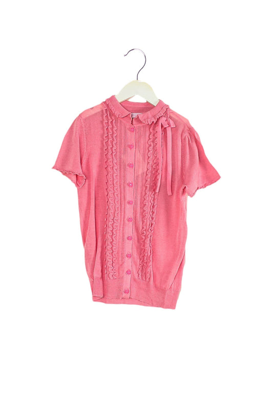 A Pink Short Sleeve Tops from Nicholas & Bears in size 12Y for girl. (Front View)