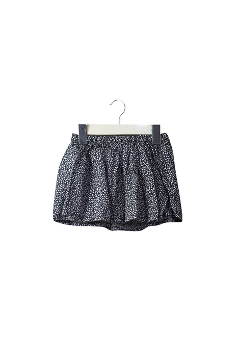 A Navy Skorts from IKKS in size 6-12M for girl. (Front View)