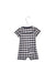A Blue Short Sleeve Rompers from Milk on the Rocks in size 0-3M for boy. (Front View)