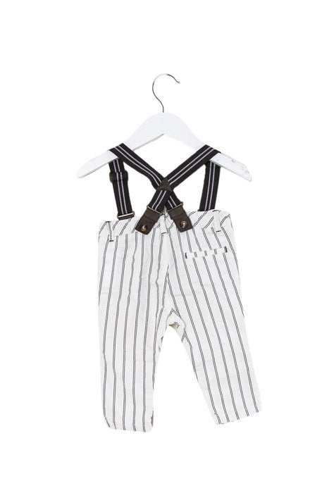 A White Casual Pants from Chicco in size 6-12M for boy. (Back View)