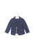 A Navy Blazers from Gucci in size 6-12M for boy. (Front View)