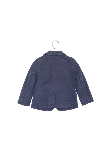 A Navy Blazers from Gucci in size 6-12M for boy. (Back View)