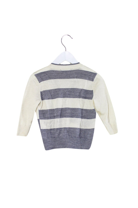 A Ivory Cardigans from Nicholas & Bears in size 3-6M for boy. (Back View)
