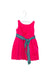 A Pink Sleeveless Dresses from Ralph Lauren in size 6-12M for girl. (Front View)
