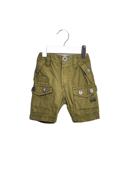A Green Shorts from Diesel in size 0-3M for boy. (Front View)