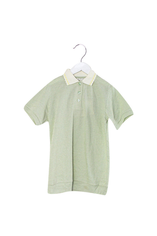 A Green Short Sleeve Polos from Nicholas & Bears in size 10Y for girl. (Front View)