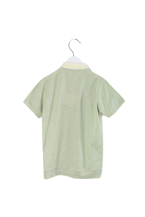 A Green Short Sleeve Polos from Nicholas & Bears in size 10Y for girl. (Back View)