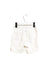 A White Shorts from Jacadi in size 3-6M for girl. (Back View)