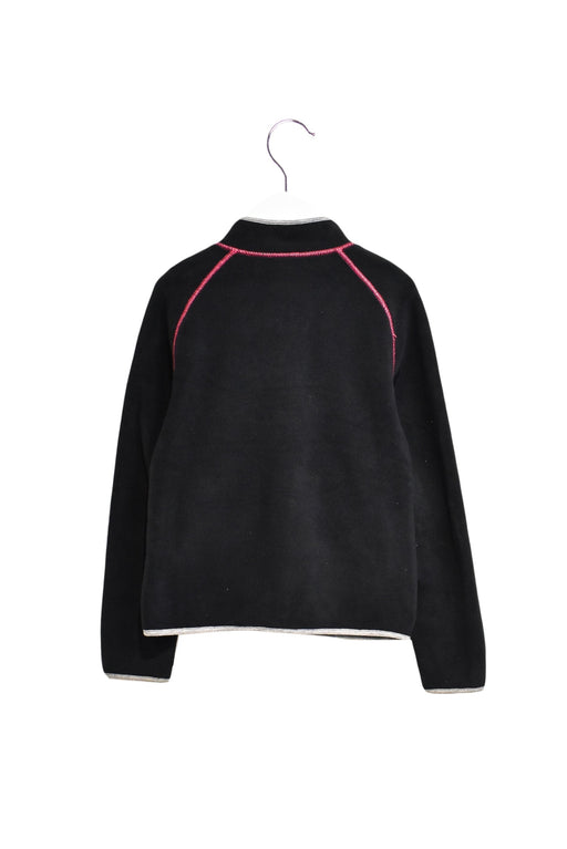 A Black Zippered Sweatshirts from Gucci in size 5T for girl. (Front View)