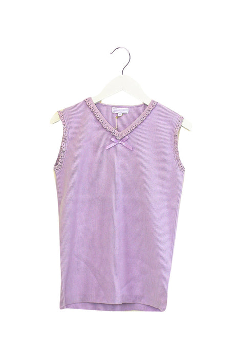 A Purple Sleeveless Tops from Nicholas & Bears in size 12Y for girl. (Front View)