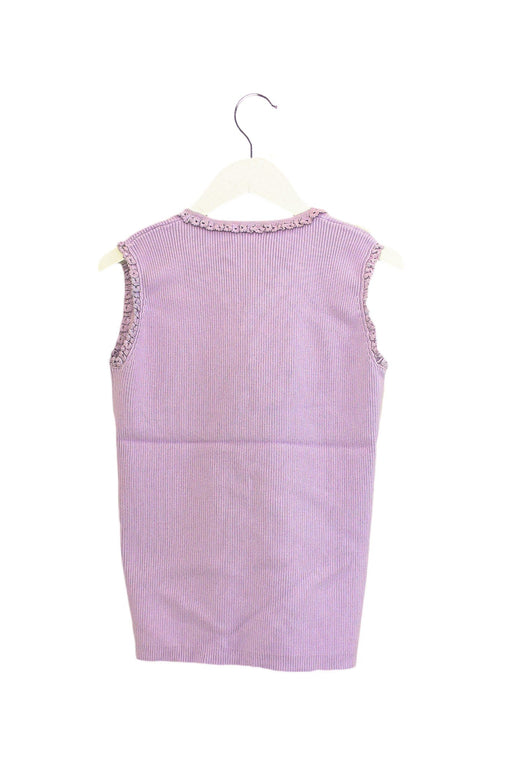A Purple Sleeveless Tops from Nicholas & Bears in size 12Y for girl. (Front View)