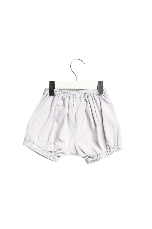 A Grey Shorts from Jacadi in size 6-12M for girl. (Front View)