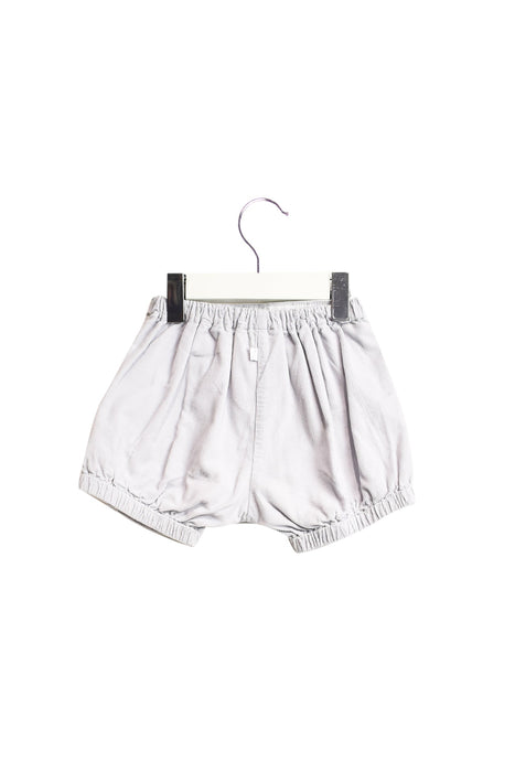A Grey Shorts from Jacadi in size 6-12M for girl. (Back View)