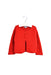 A Red Cardigans from Jacadi in size 6-12M for girl. (Front View)