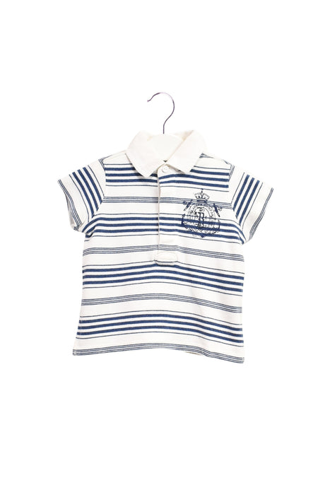 A Multi Short Sleeve Polos from Ralph Lauren in size 6-12M for boy. (Front View)