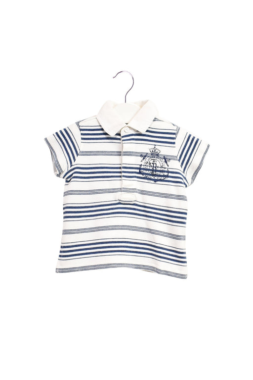 A Multi Short Sleeve Polos from Ralph Lauren in size 6-12M for boy. (Front View)