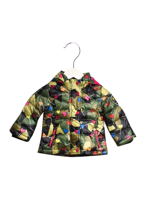 A Multicolour Puffer/Quilted Jackets from Diesel in size 3-6M for girl. (Front View)