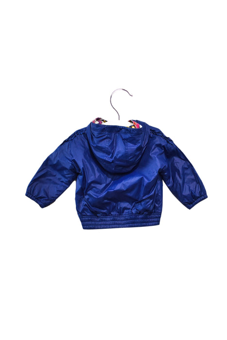 A Blue Lightweight Jackets from Diesel in size 3-6M for girl. (Back View)