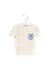 A White Short Sleeve Tops from Nicholas & Bears in size 0-3M for girl. (Front View)