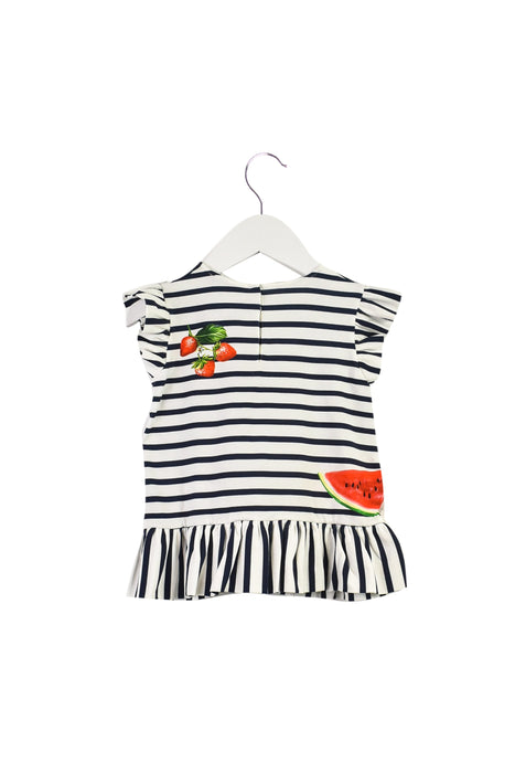 A Multi Short Sleeve Tops from Dolce & Gabbana in size 2T for girl. (Back View)