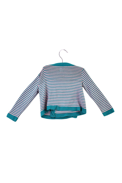 A Multi Cardigans from Tea in size 6-12M for girl. (Back View)