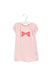A Pink Sweater Dresses from Jacadi in size 6-12M for girl. (Back View)