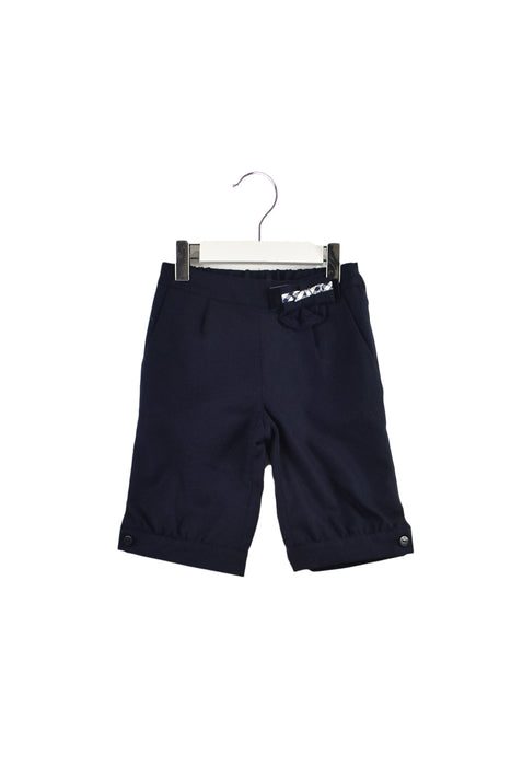 A Navy Shorts from Nicholas & Bears in size 3T for girl. (Front View)