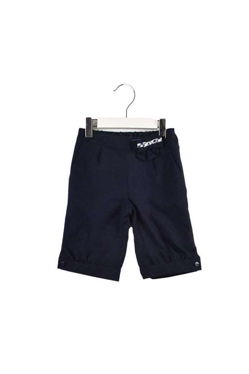 A Navy Shorts from Nicholas & Bears in size 3T for girl. (Front View)