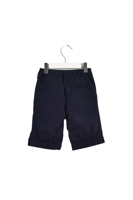 A Navy Shorts from Nicholas & Bears in size 3T for girl. (Back View)