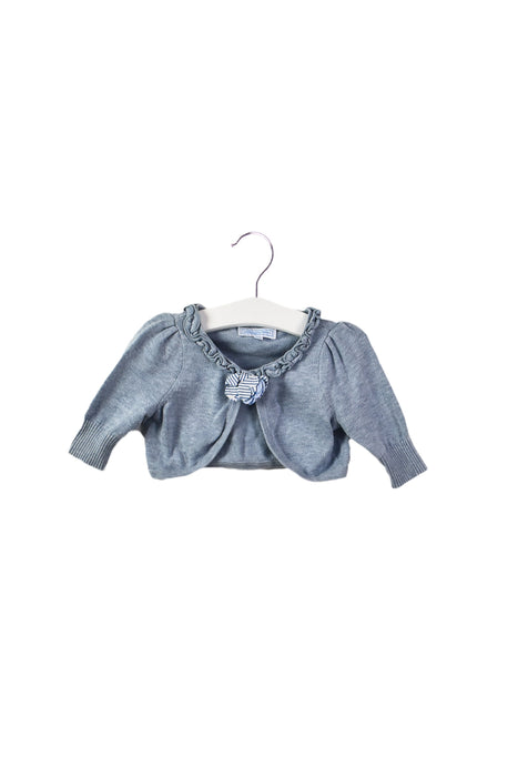 A Blue Cardigans from Nicholas & Bears in size 6-12M for girl. (Front View)