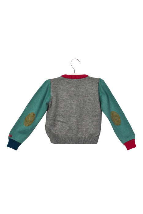A Grey Cardigans from Catimini in size 12-18M for girl. (Back View)