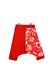 A Red Sweatpants from BAPE KIDS in size 5T for girl. (Front View)