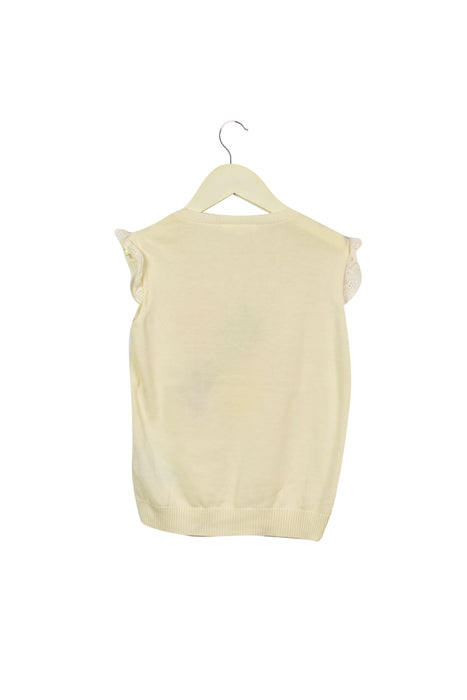 A Beige Sleeveless Tops from Nicholas & Bears in size 10Y for girl. (Back View)