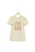 A White Short Sleeve Tops from Nicholas & Bears in size 3T for girl. (Front View)