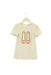 A White Short Sleeve Tops from Nicholas & Bears in size 3T for girl. (Back View)