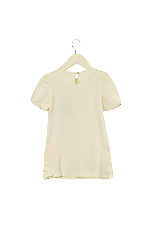 A White Short Sleeve Tops from Nicholas & Bears in size 3T for girl. (Front View)